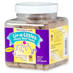 Liv-a-Littles Freeze Dried Beef Treats For Pets