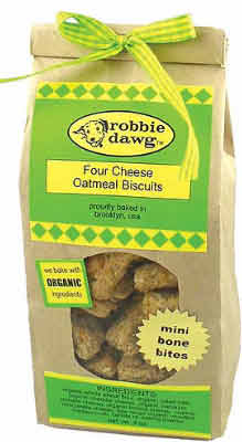 Robbie Dawg Organic Treats - 4 Cheese 8 Oz.