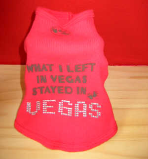 What I Left In Vegas Stayed In Vegas T-shirt