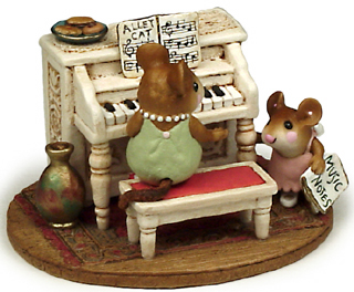 Wee Forest Folk - Her Music Lesson - M-282b