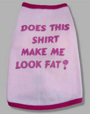 Does This Shirt Make Me Look Fat? T-shirt - Large