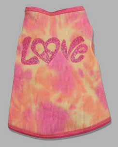 LOVE Tie Dye Tank