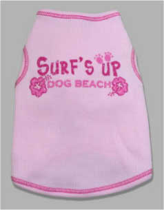 Surf's Up Dog Beach (pink) Tank